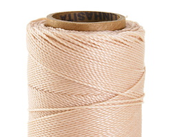 Linhasita Natural (548) Waxed Polyester Cord PE-4 1mm