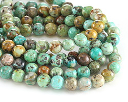 Natural African Turquoise Round 8mm