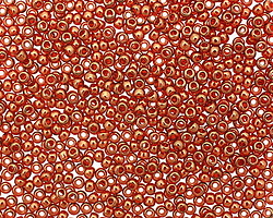 TOHO Gold Lustered African Sunset Round 11/0 Seed Bead