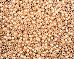 TOHO Rainbow Crystal (with Apricot Lining) Round 11/0 Seed Bead