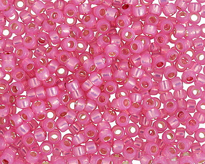 TOHO Milky Mauve (with Silver Lining) Round 8/0 Seed Bead