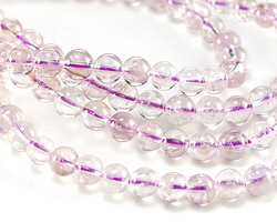 Lavender Amethyst (A-light) Round 6mm