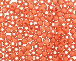 TOHO Milky Grapefruit (with Silver Lining) Round 6/0 Seed Bead