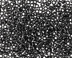 Miyuki Black Spacer Bead 3mm