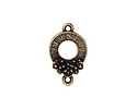 TierraCast Antique Brass (plated) Blossom Link 13x20mm