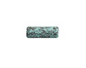 Mykonos Metalized Ceramic Copper Patina Tube 17x6mm