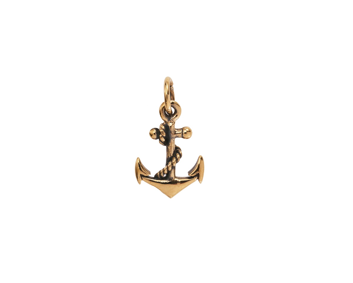 Nina Designs Bronze Anchor Focal 9x16mm