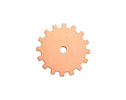 Copper Closed Gear 19mm