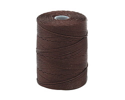C-Lon Chocolate (.5mm) Bead Cord