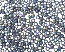 TOHO Semi-Glazed Rainbow Blue Turquoise Round 8/0 Seed Bead