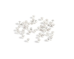 Silver (plated) Crimp Tube 2x1.5mm