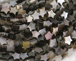 Black Lip Shell Star 6mm