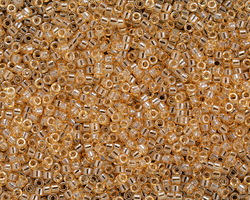 Miyuki Delica Light Smoky Topaz Gold Luster (DB0101) 11/0 Seed Bead