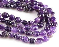 Amethyst (Multi) Tumbled Nugget 10-12x10-11mm