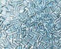 Miyuki Silver Lined Aqua Bugle Bead 3mm