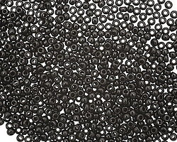 TOHO Opaque Jet Round 11/0 Seed Bead
