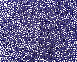 TOHO Transparent Frosted Cobalt Round 11/0 Seed Bead