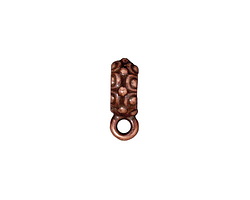 TierraCast Antique Copper (plated) .25 ID Oasis Bail 4x13mm