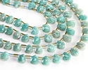 Brazil Amazonite (A) Microfaceted Teardrop 8x10mm