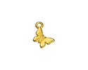24K Gold (plated) Mini Butterfly Focal 11x13.5mm