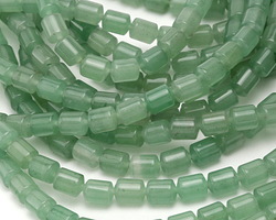 Green Aventurine Barrel 8x6mm
