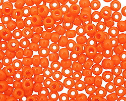 TOHO Opaque Sunset Orange Round 6/0 Seed Bead