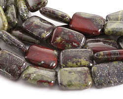 Dragon Blood Jasper Thin Pillow 18x13mm