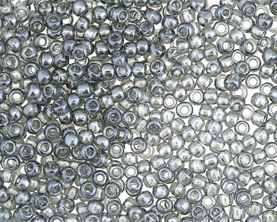 TOHO Transparent Gray Luster Round 8/0 Seed Bead
