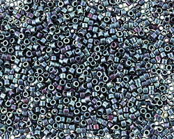 Miyuki Delica Matte Metallic Blue Iris (DB0325) 11/0 Seed Bead
