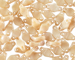 TOHO Cradle Bead Opaque Champagne Vertical 2-Hole 6x10mm