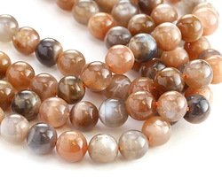 Moonstone (A - multi) Round 10mm