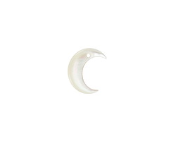 Mother of Pearl Crescent Moon Focal 12mm