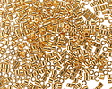 Miyuki Delica 24kt Gold (plated) (DBM0031) 10/0 Seed Bead