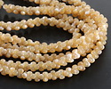 Natural Mother of Pearl Peanut Beads 4x8mm