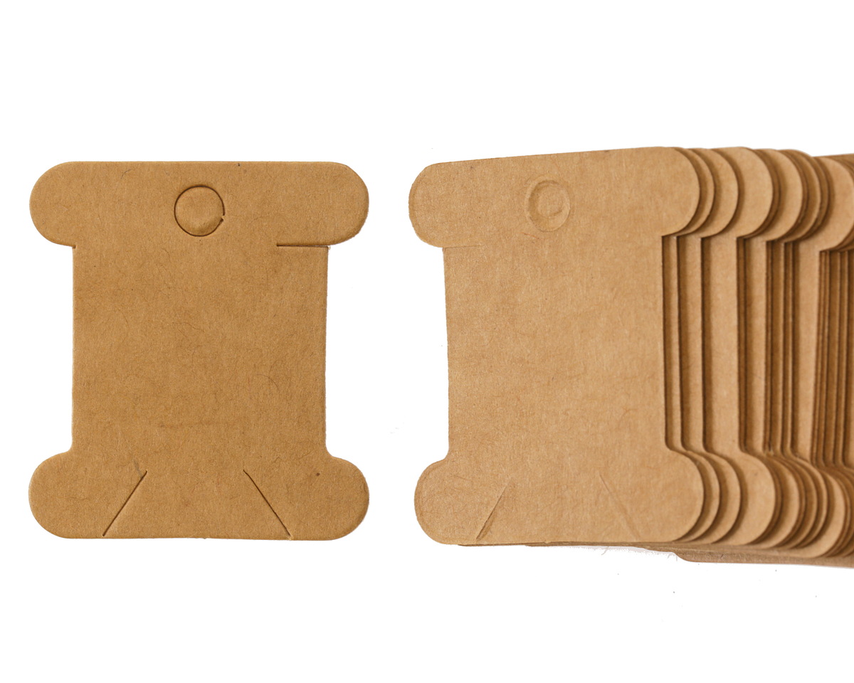 Card Stock Thread Bobbins 36x40mm