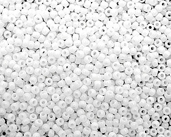 TOHO Opaque White Round 11/0 Seed Bead