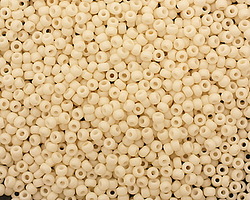 TOHO Opaque Pastel Frosted Egg Shell Round 11/0 Seed Bead