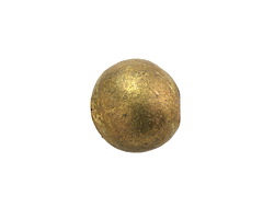 African (Nigeria) Brass Polished Round 13-16mm