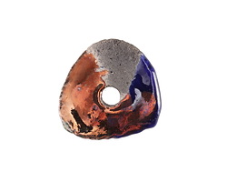 Mykonos Ceramic Raku Metallic Midnight Washer 20-24mm