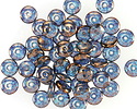 Czech Glass Bronzed Capri Spacer 2x6mm