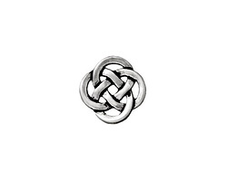 TierraCast Antique Silver (plated) Celtic Open Link 10mm