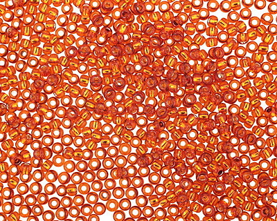 TOHO Burnt Orange (with Silver Lining) Round 11/0 Seed Bead