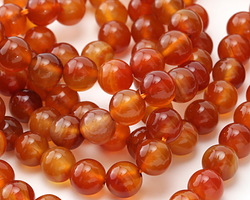 Carnelian (natural) Round 10mm