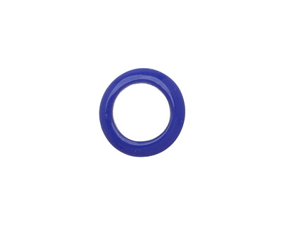 African Recycled Glass Cobalt Dogon Mini Ring 10-15mm