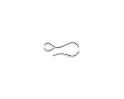 Nunn Design Sterling Silver (plated) Hook Clasp 14x6mm