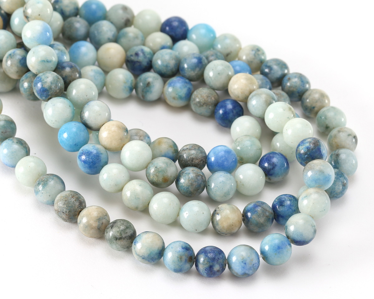 Sky Blue Dolomite Round 8mm