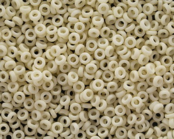 Miyuki Matte Opaque Cream Spacer Bead 3mm
