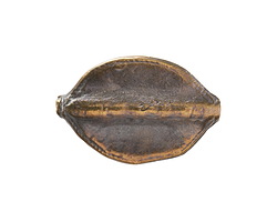 Mykonos Antique Brass (plated) Olive Leaf 28x19mm