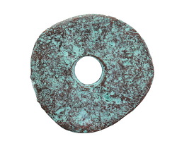 Mykonos Copper (plated) Patina Large Washer 31mm