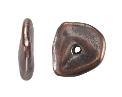 Mykonos Metalized Ceramic Antique Copper Washer 19-20mm